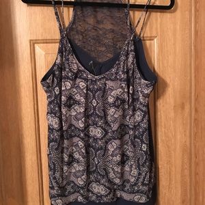 Maurice’s navy dress top